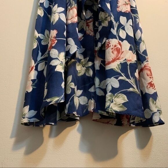 Xhileration Blue Maxi Wrap Dress - Picture 3 of 9